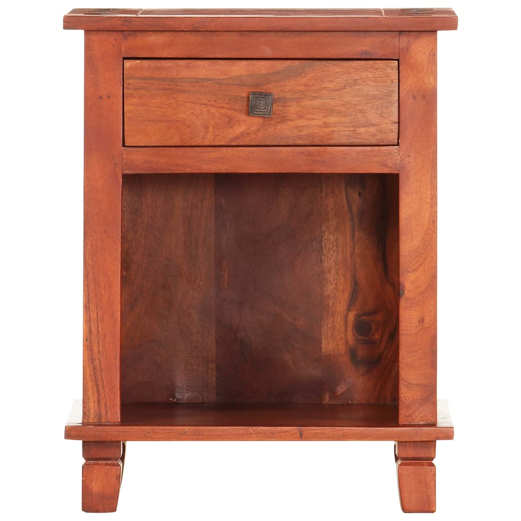 Sengebord 40x30x50 Cm Massivt Akacietræ - Billede 3