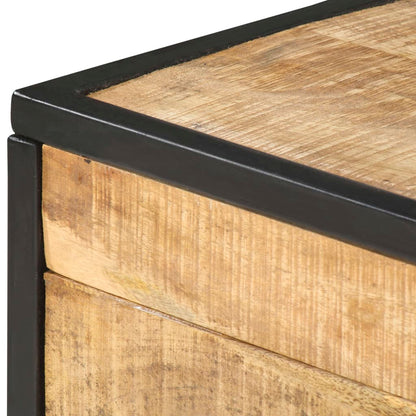 Sofabord 70x50x33 Cm Massivt Mangotræ - Billede 6