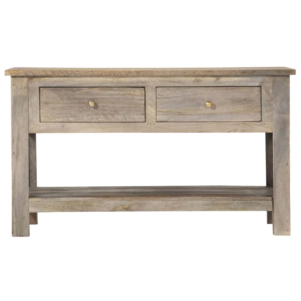 Sofabord 82X52X47 Cm Massivt Mangotræ