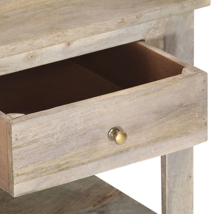 Sofabord 82X52X47 Cm Massivt Mangotræ
