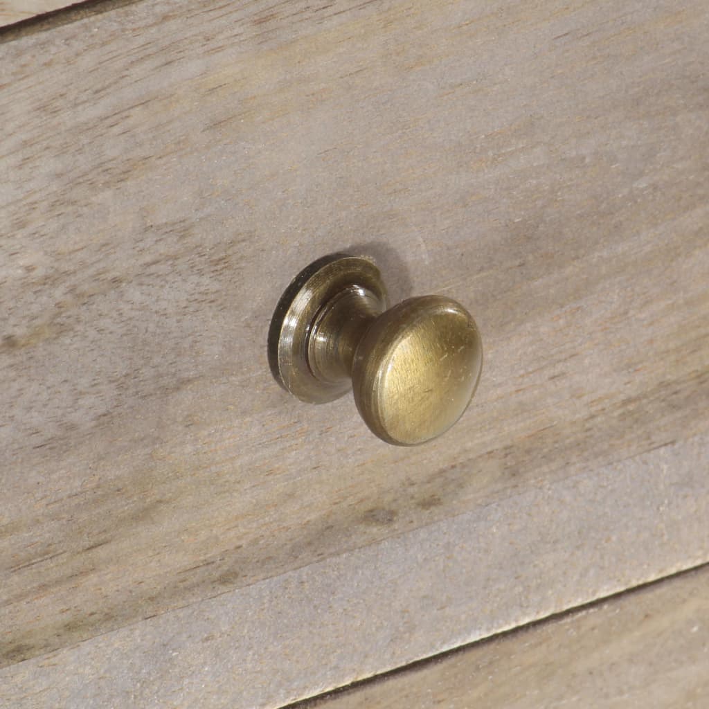 Sofabord 82X52X47 Cm Massivt Mangotræ