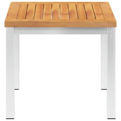 Havebord 45X45X38 Cm Og Rustfrit Stål