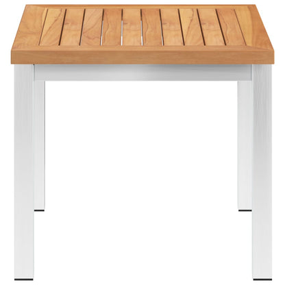 Havebord 45X45X38 Cm Og Rustfrit Stål