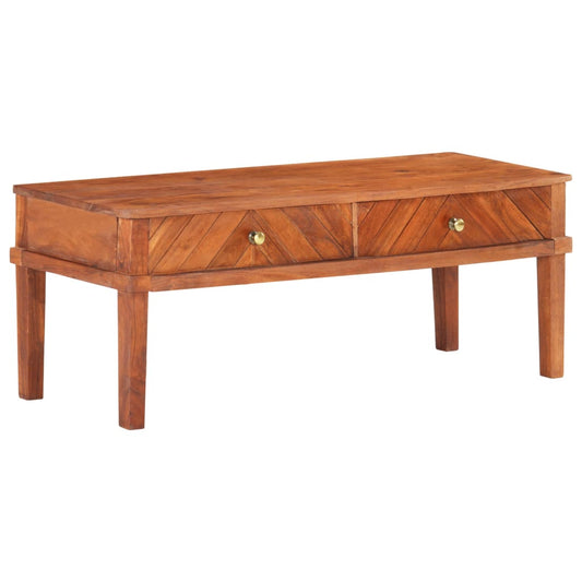 Tv-Skab 110X40X41 Cm Massivt Akacietræ