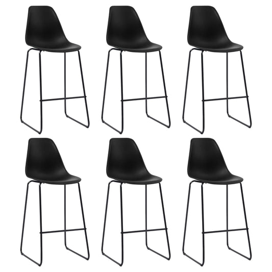 Barstole 6 Stk. Plastik