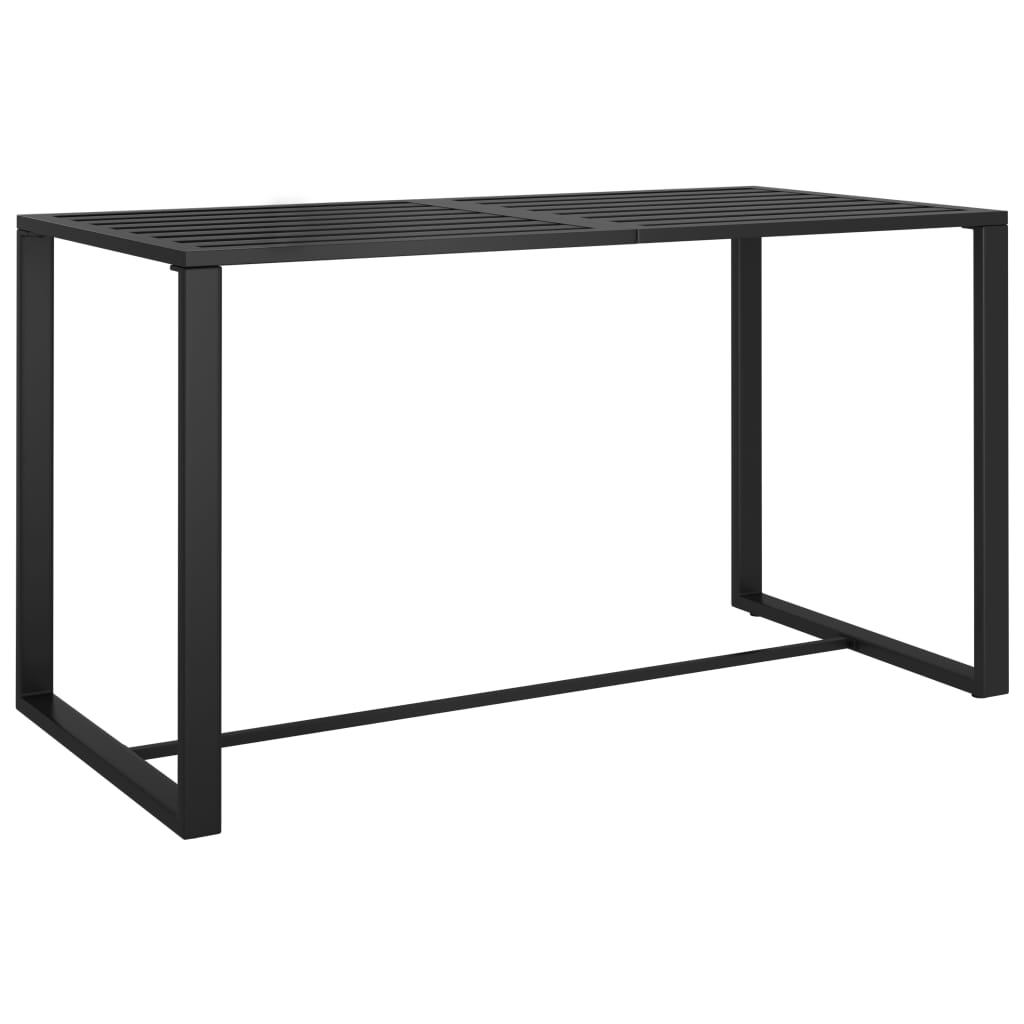 Loungesæt Med Hynder 6 Dele Aluminium Antracitgrå - Billede 2