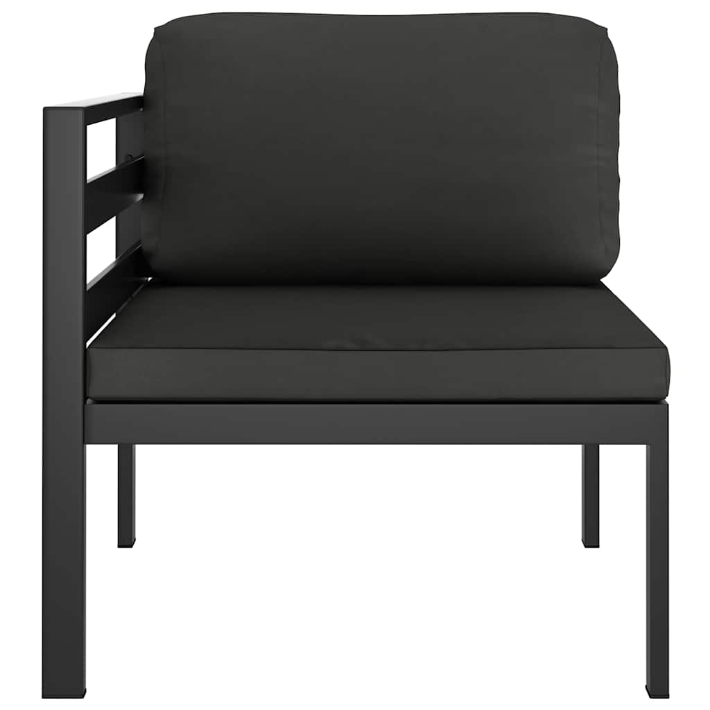 Hjørnemodul Til Sofa Med Hynder Aluminium