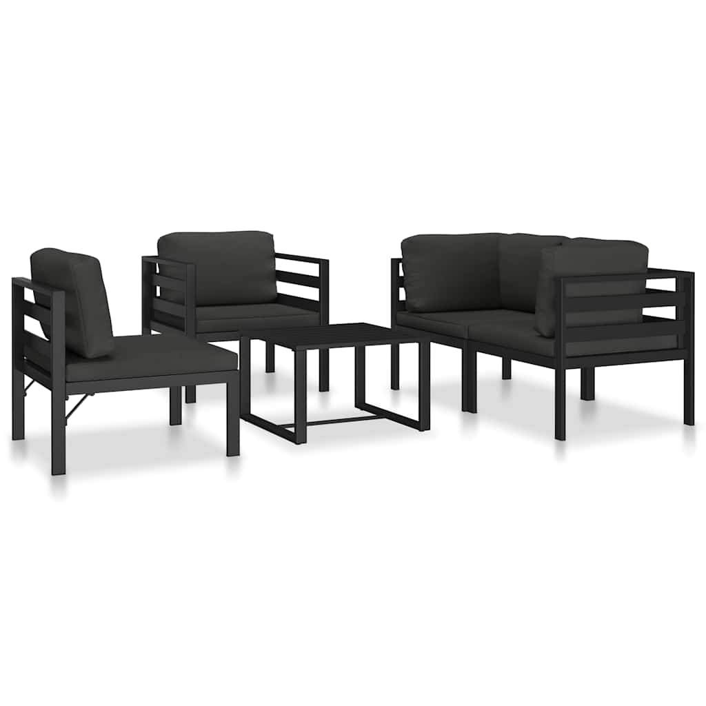 Hjørnemodul Til Sofa Med Hynder Aluminium