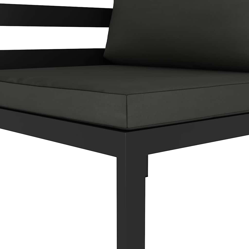 Hjørnemodul Til Sofa Med Hynder Aluminium