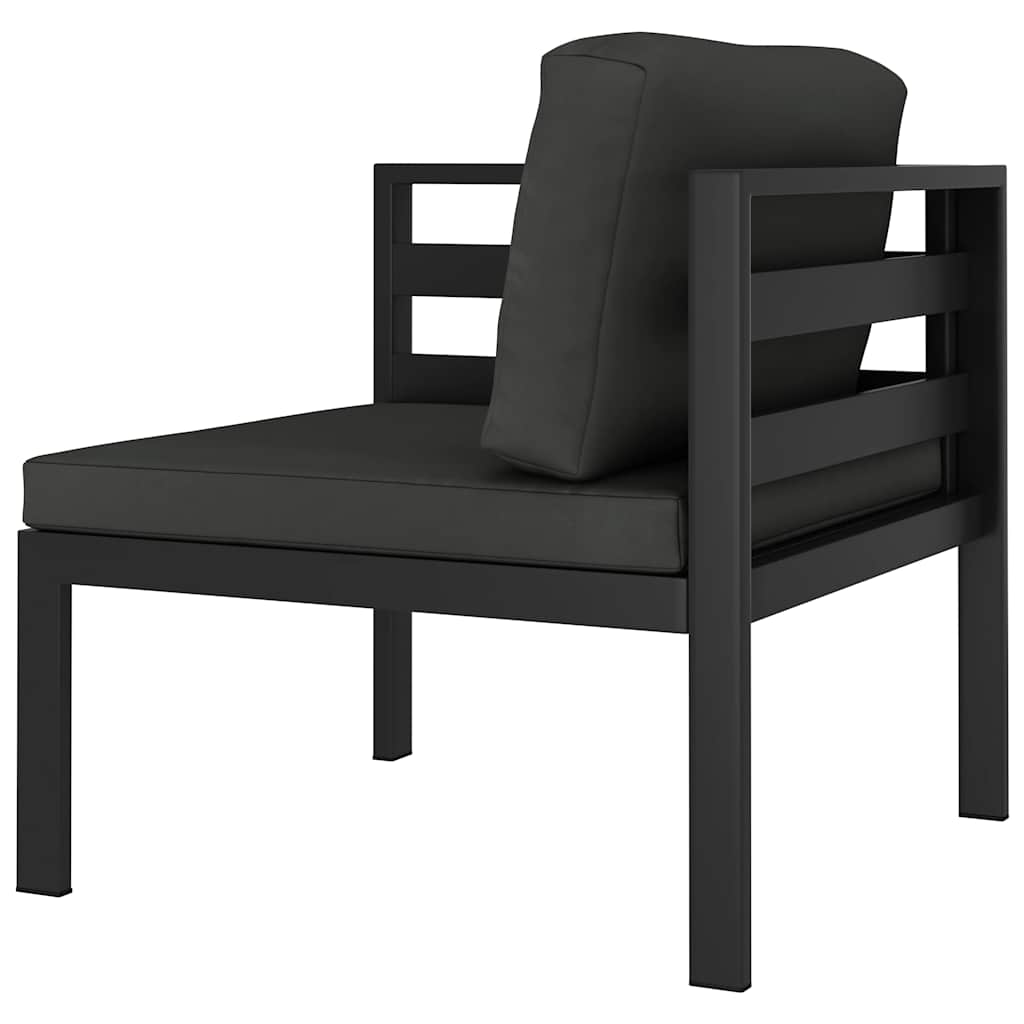 Hjørnemodul Til Sofa Med Hynder Aluminium