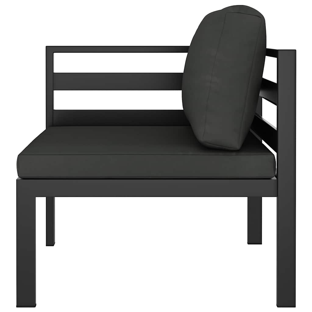 Hjørnemodul Til Sofa Med Hynder Aluminium