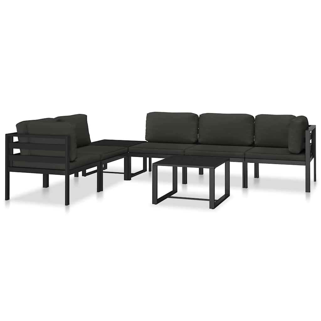 Hjørnemodul Til Sofa Med Hynder Aluminium