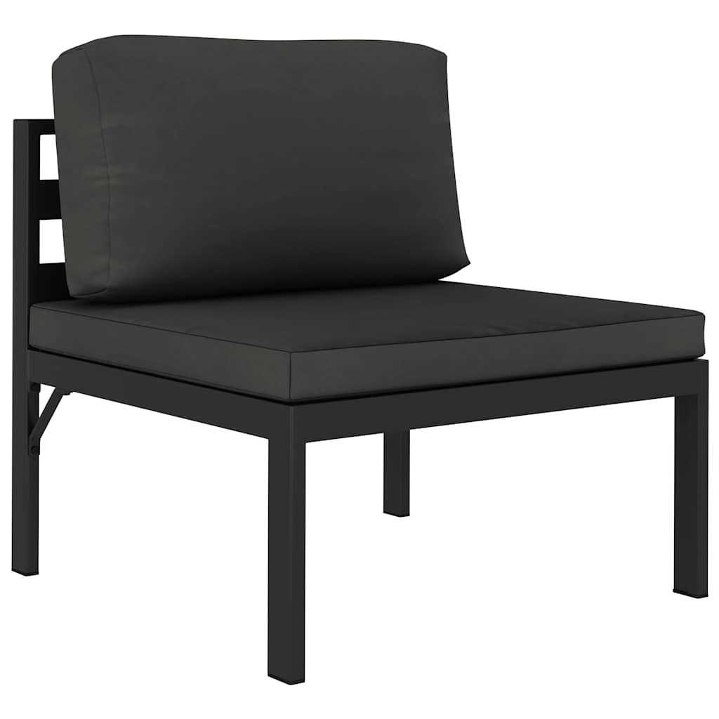Midtermodul Til Sofa Med Hynder Aluminium