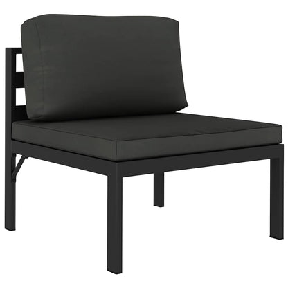 Midtermodul Til Sofa Med Hynder Aluminium