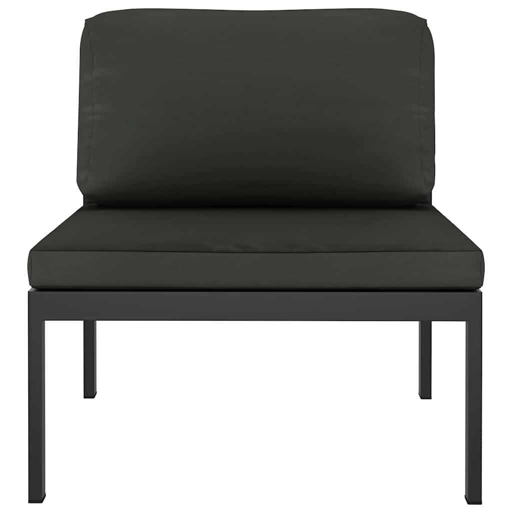 Midtermodul Til Sofa Med Hynder Aluminium