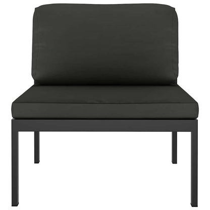 Midtermodul Til Sofa Med Hynder Aluminium