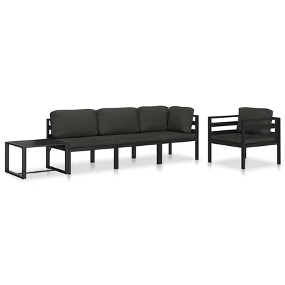 Midtermodul Til Sofa Med Hynder Aluminium