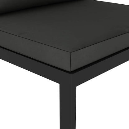 Midtermodul Til Sofa Med Hynder Aluminium