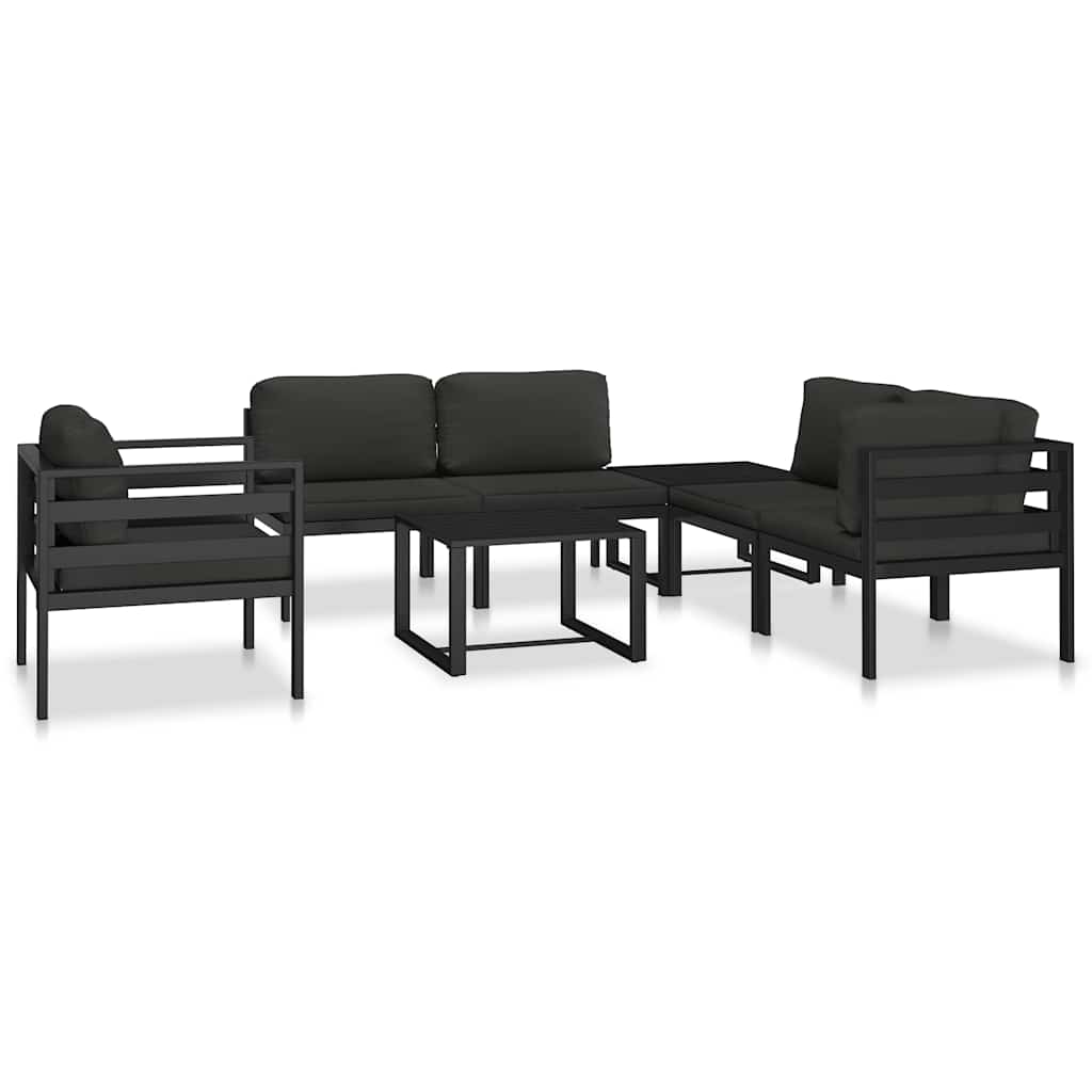 Midtermodul Til Sofa Med Hynder Aluminium