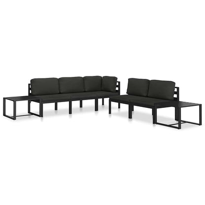 Midtermodul Til Sofa Med Hynder Aluminium