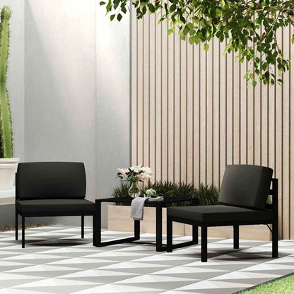 Midtermodul Til Sofa Med Hynder Aluminium