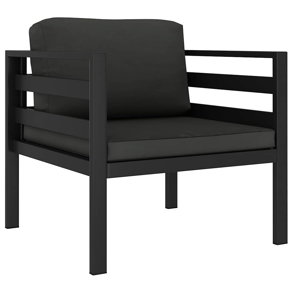 Sofastol Med Hynder Aluminium