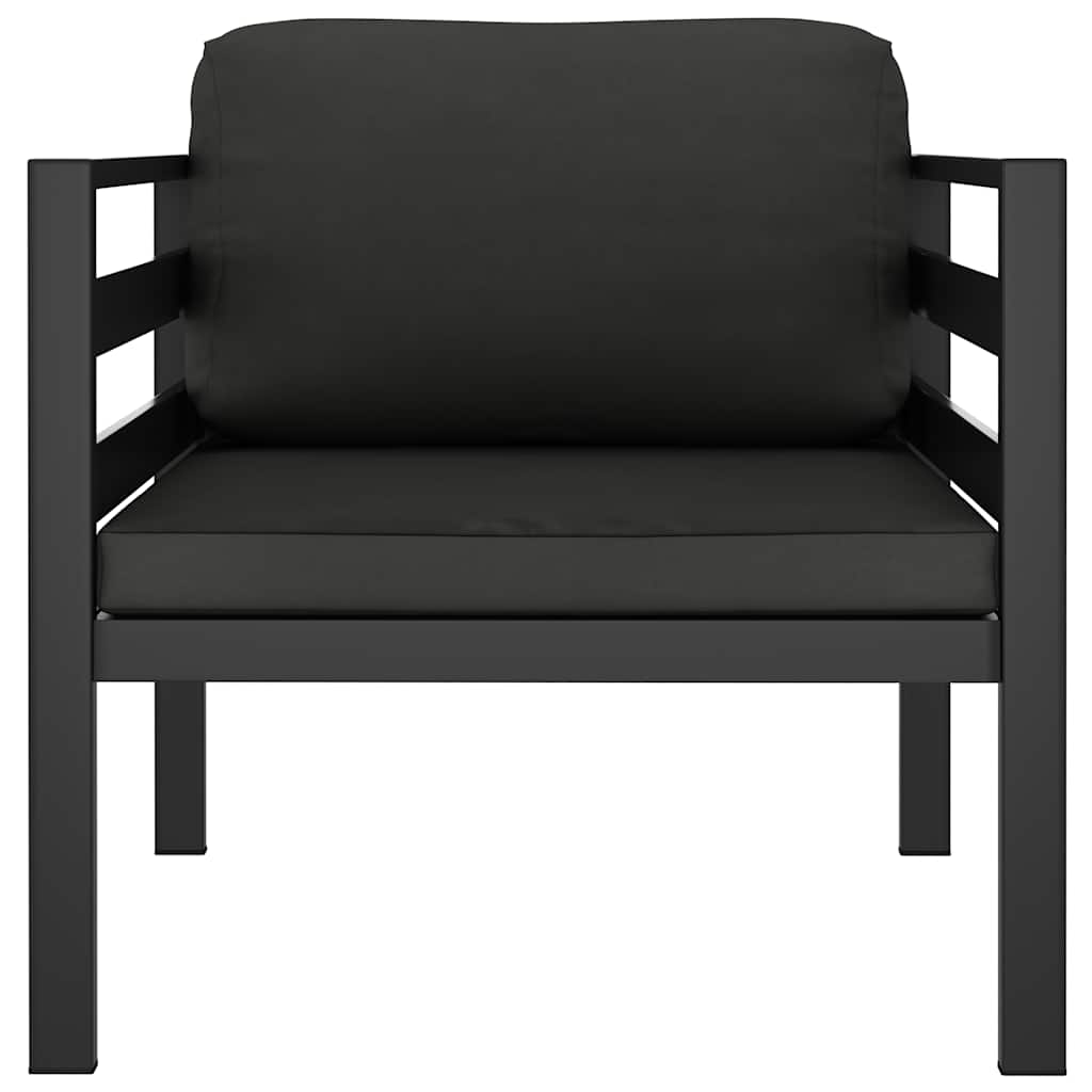 Sofastol Med Hynder Aluminium