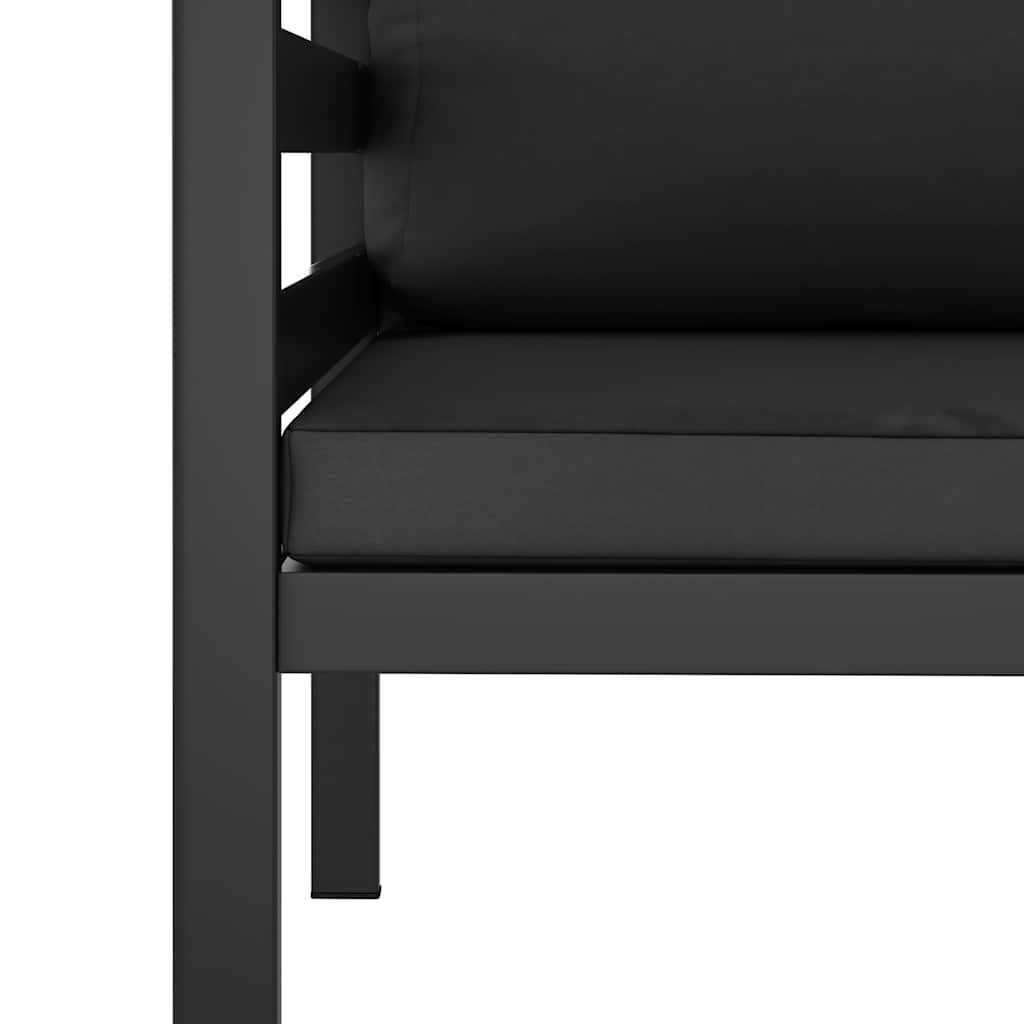 Sofastol Med Hynder Aluminium