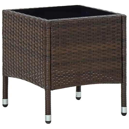 Havebord 40X40X45 Cm Polyrattan