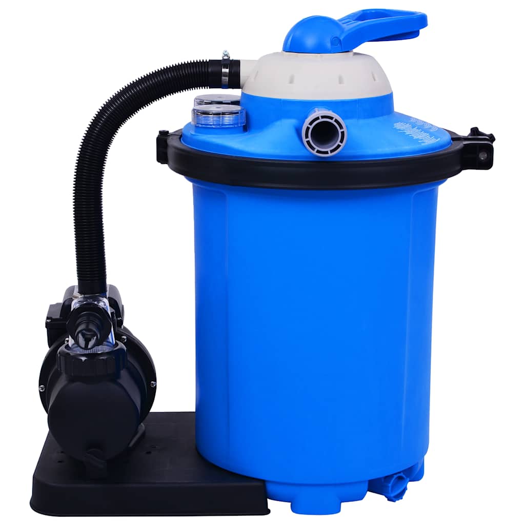 Sandfilterpumpe Med Timer 550 W 50 L - Billede 4