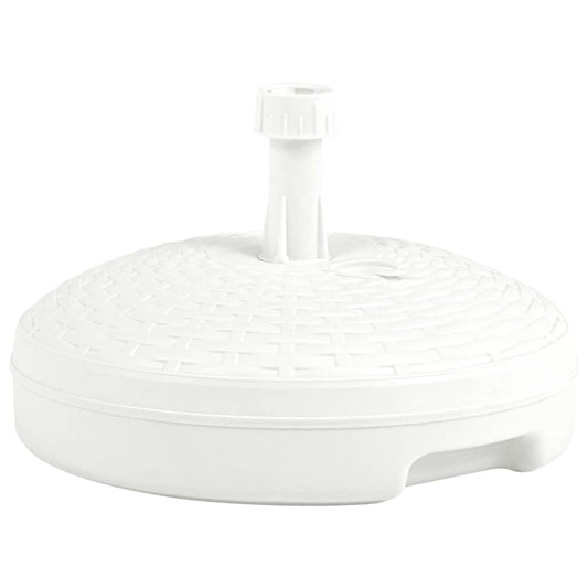 Parasolfod 20 L Sand- Eller Vandfyldt Plastik Rattanlook