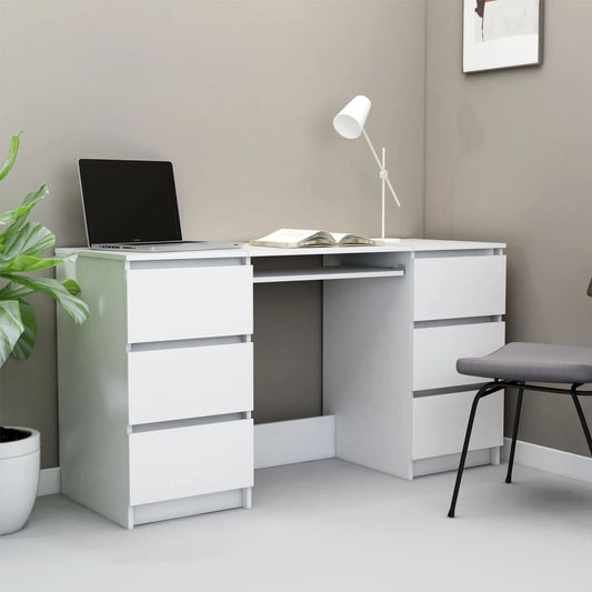 Skrivebord 140X50X77 Cm Konstrueret Træ