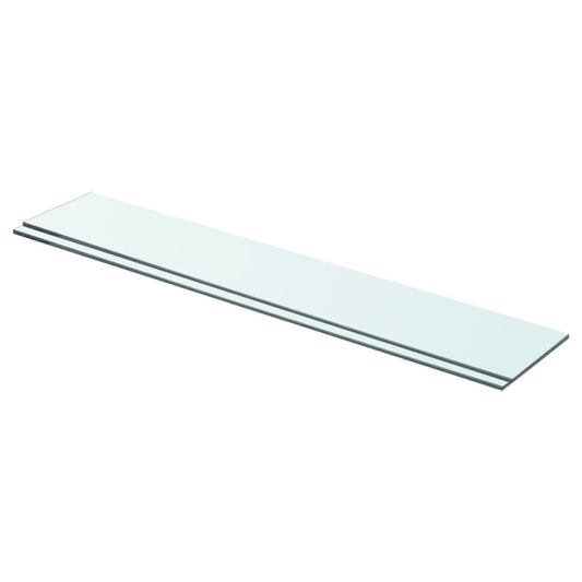 Hylder 2 Stk. Glaspanel Klar