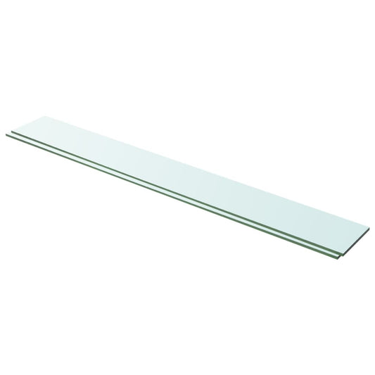 Hylder 2 Stk. Glaspanel Klar