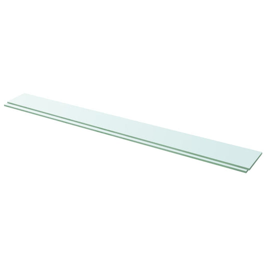 Hylder 2 Stk. Glaspanel Klar
