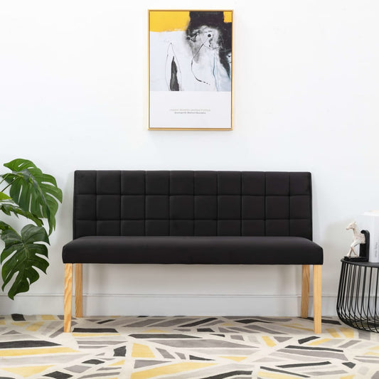 Bænk 140 Cm Fløjl