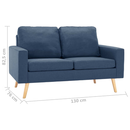 2-personers Sofa Stof - Billede 7