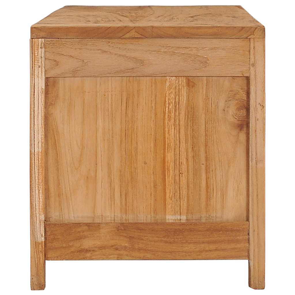Tv-bord 100x30x35 Cm Massivt Teaktræ - Billede 3