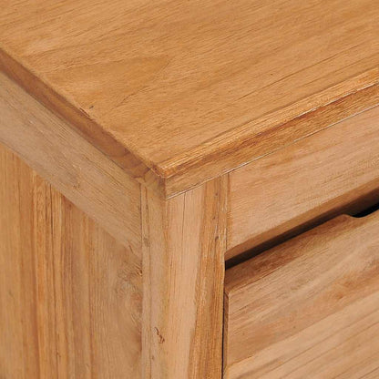 Tv-bord 100x30x35 Cm Massivt Teaktræ - Billede 6