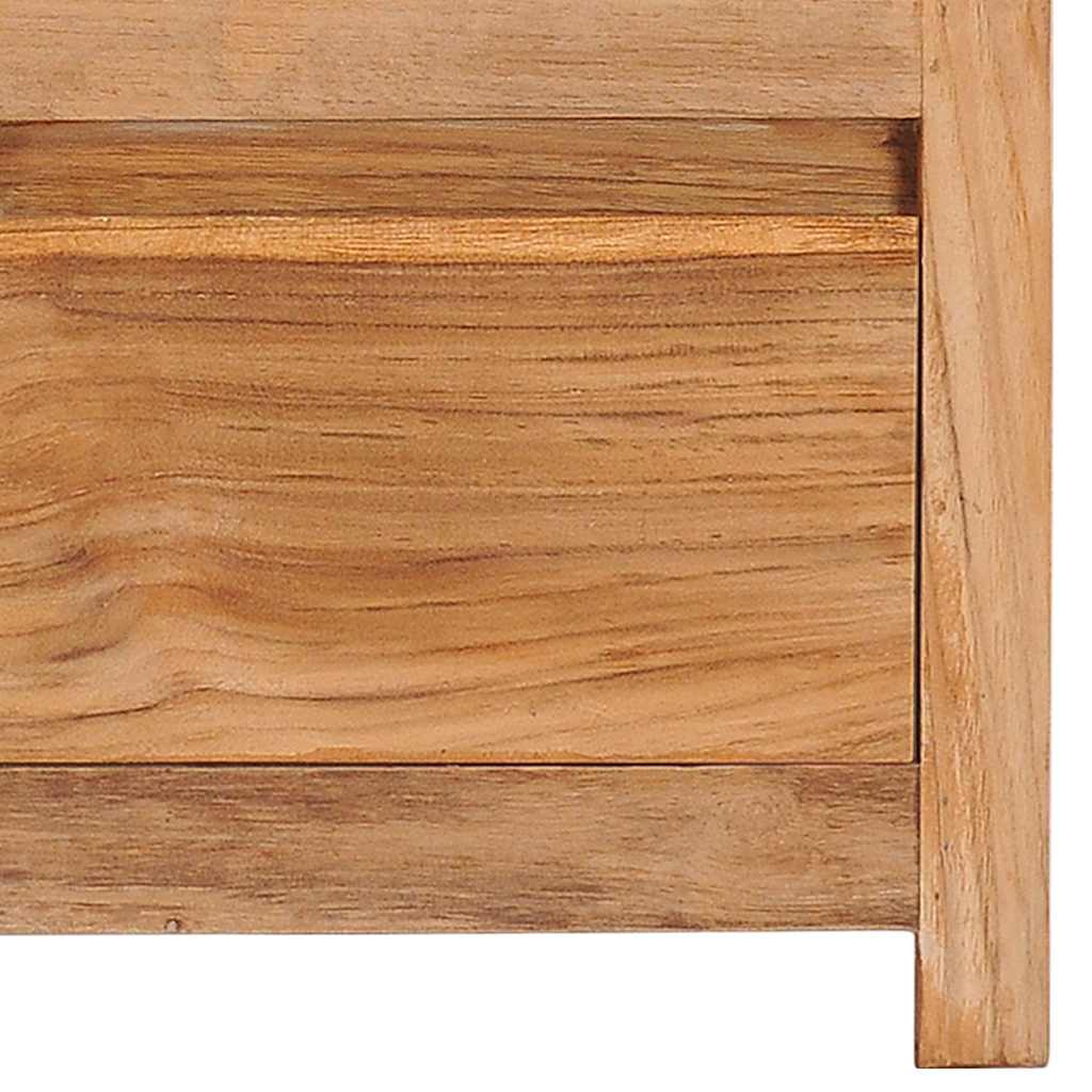 Tv-bord 100x30x35 Cm Massivt Teaktræ - Billede 7