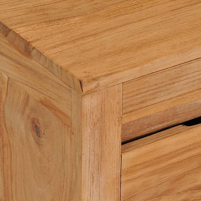 Tv-bord 115x30x35 Cm Massivt Teaktræ - Billede 7