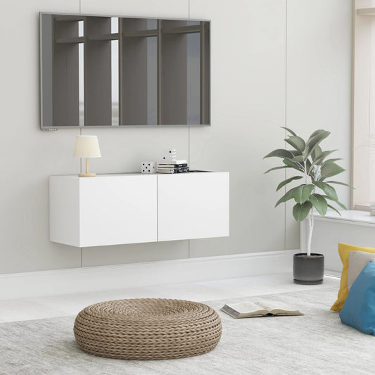 Tv-Bord 80X30X30 Cm Konstrueret Træ