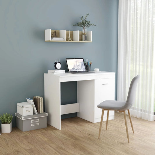 Skrivebord 100X50X76 Cm Konstrueret Træ