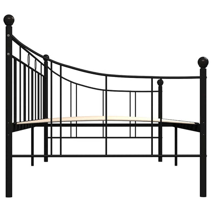 Stel Til Daybed 90x200 Cm Metal Sort - Billede 4