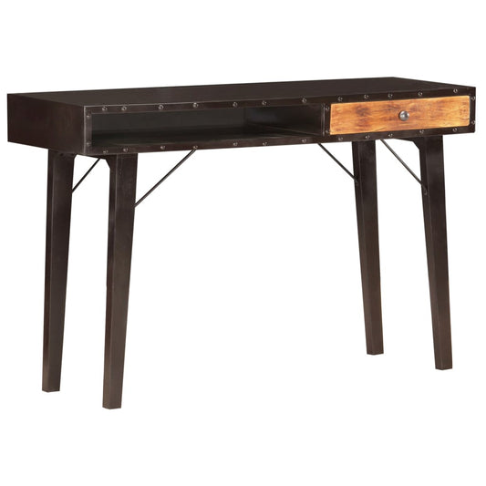 Konsolbord 118X35X76 Cm Massivt Genbrugstræ
