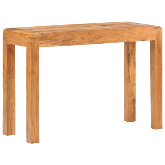 Konsolbord 110X40X76 Cm Massivt Akacietræ Med Honningfinish Sort