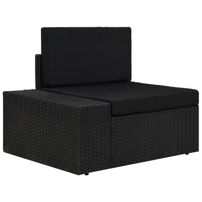 Loungesæt Til Haven 7 Dele Polyrattan