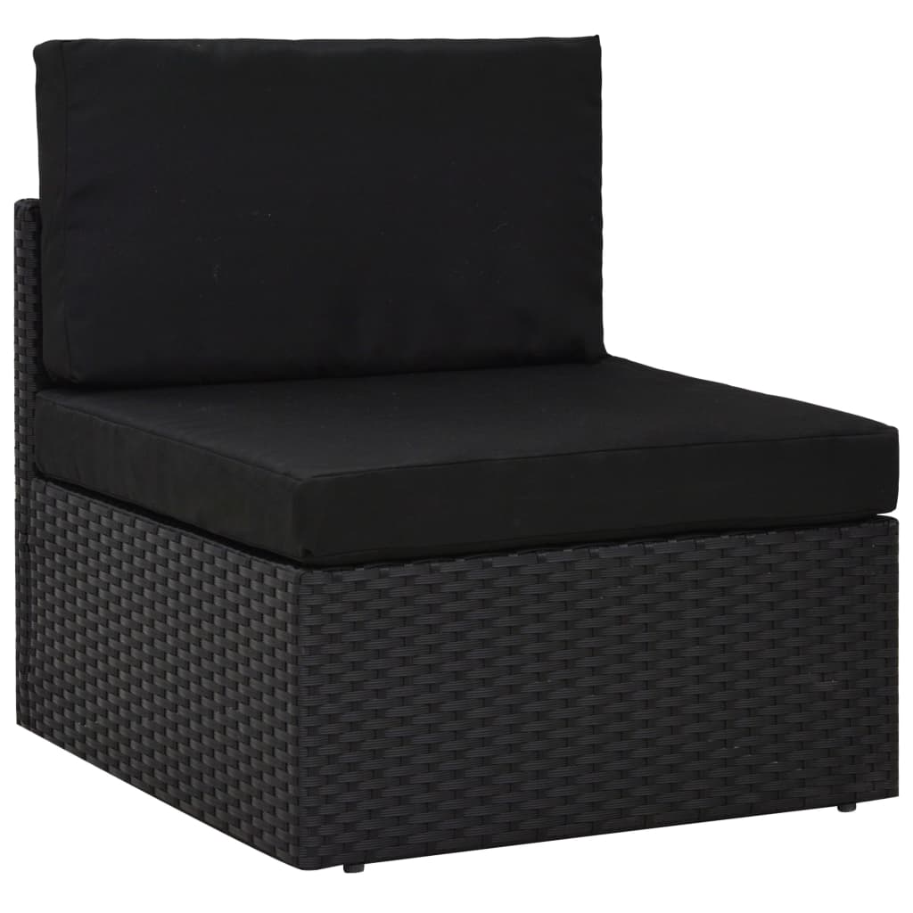 Loungesæt Til Haven 9 Dele Polyrattan
