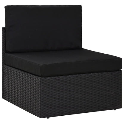 Loungesæt Til Haven 9 Dele Polyrattan