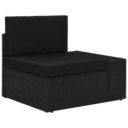 Loungesæt Til Haven 9 Dele Polyrattan